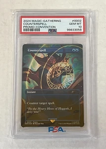 2024 Magic The Gathering ~ Counterspell #0002 Convention Promo ~ PSA GEM MT 10 ~ - Picture 1 of 2