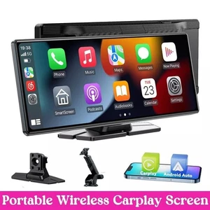 10,26" Tragbares Autoradio Kabellos Apple CarPlay Android Auto IPS Bildschirm Radio - Bild 1 von 9