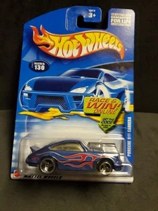 2002 Hot Wheels Porsche 911 Carrera blau Sammler #130 - Bild 1 von 2