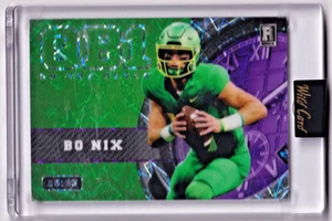 Wild Card Bo Nix 25/25 verde (RC) 2023 - Imagen 1 de 2