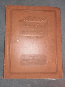 Ornaments for Woodwork - Furniture Catalog 124 Decorators Supply Co. Chicago IL - Picture 1 of 10
