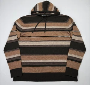 Smartwool Sparwood Pattern Hoodie Pullover Braun gestreift Herren XL - Bild 1 von 7