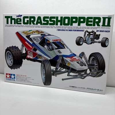 Tamiya 1/10 RC Car No.643 GRASSHOPPER II 2017 Off-Road 58643 - Image 1 of 2