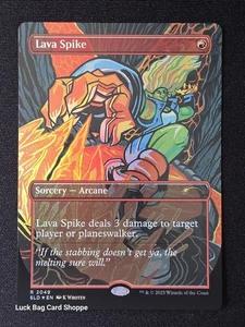 Lava Spike (2049) (Regenbogenfolie) Secret Lair Drop Foil - Bild 1 von 1