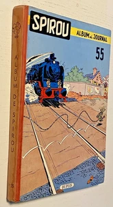 Reliure Recueil Album du journal SPIROU N° 55 - 1955 - Bel Etat. Cote BDM 200 € - Picture 1 of 6