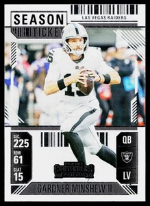 2024 Panini Contenders Season Ticket - Gardner Minshew II #53 - LV Raiders - Picture 1 of 2