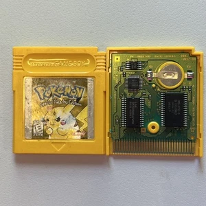 Pokemon: Yellow Version (Nintendo Game Boy Authentic new battery Tested works - Picture 1 of 3