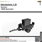 Generator Kässbohrer 1,5t 15kW - w 1:72 i 1:76 - NOWY - replika