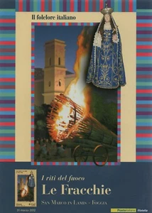 ITALIA 2012 FOLDER LE FRACCHIE - SAN MARCO IN LAMIS FOGGIA - Picture 1 of 1
