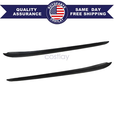2PCS For 2011-2014 Acura TSX Front Windshield Molding Trim LH+RH NEW - Image 1 of 4