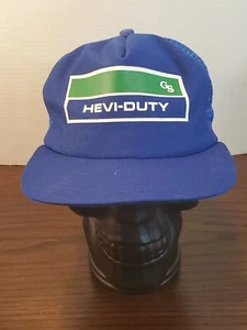 Vintage New Era GS Hevi-Duty Transformers Mesh Snapback Trucker Hat Cap - Picture 1 of 10