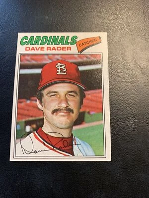 Cb5 1977 Topps￼ #427 Dave Rader St. Louis cardinals￼ - Image 1 of 2