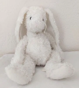 Floppy Bunny Plushy 12" Stuffed Animal White Adorable Bunny Kids Cuddle Plushy - Picture 1 of 7