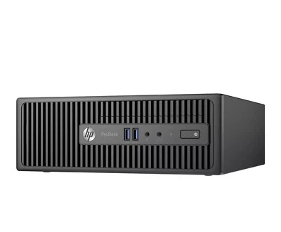 HP ProDesk 400 G3 SFF Core i5-6500 3.20GHz 16GB RAM 240GB SSD Windows 10 Pro PC - Image 1 of 4