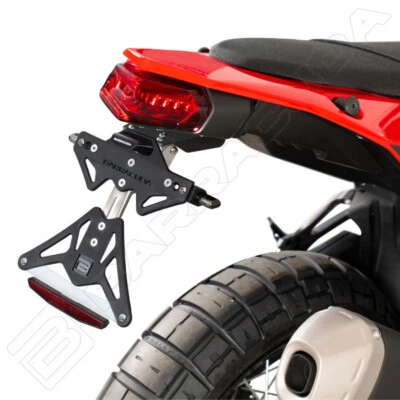 BARRACUDA PORTATARGA ALLUMINIO REGOLABILE YAMAHA TENERE 700 2019-2024 - Immagine 1 di 2