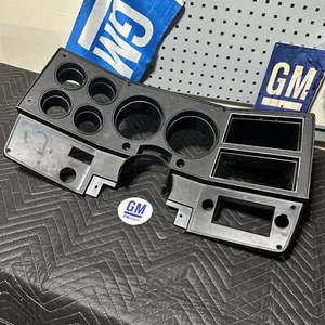 OEM Factory 81-87 Chevy GMC Truck Black DASH GAUGE BEZEL C10 K5 K10 Squarebody - Picture 1 of 15