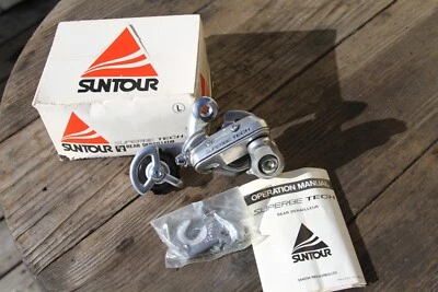 Suntour Superbe Tech Derailleur Medium Cage Rear 34t Cog  NOS touring RD-4800 - Image 1 of 4