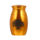 Kleine Edelstahl Urne für Haustier-Asche - Goldene Farbe