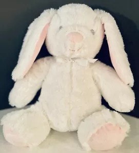 Coperte e oltre coniglietto bianco coniglio peluche amorevole peluche giocattolo Pasqua usato in ottime condizioni - Foto 1 di 11
