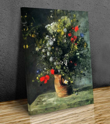 Pierre-Auguste Renoir flores lienzo impresión arte pared enmarcada o solo impresión Foto 1 de 4