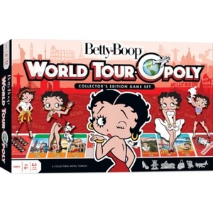 Monopoly Betty Boop World Tour-O-Poly Collector's Edition Board Game NEW SEALED - Picture 1 of 5