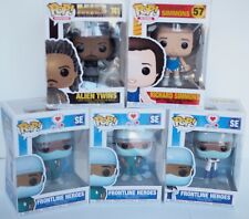 Lot of 5 Funko Pops MIB Alien Twins, Richard Simmons 57, Frontline Heroes SE (3)