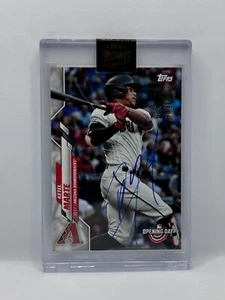2021 Topps Archives Signature Series Ketel Marte #22/99 Auto 2020 #161 - Picture 1 of 2