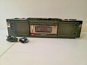 Panasonic RX-FW39 Portable Radio/Dual Cassette Player/Recorder (TESTED)