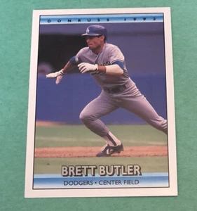 Brett Butler - 1992 Donruss #369 - Los Angeles Dodgers Baseball Card - Picture 1 of 2