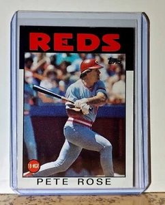 Pete Rose 1986 Topps MLB #1 Baseball Card Philadelphia Phillies - Picture 1 of 2