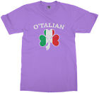 O'Talian Italian Irish Shamrock Youth T-Shirt Italy Flag