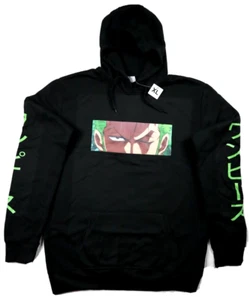 UNA PIEZA Talla XL Sudadera con Capucha RORONOA ZORO Pirate Hunter Chaqueta Doble Cara Anime - Imagen 1 de 4