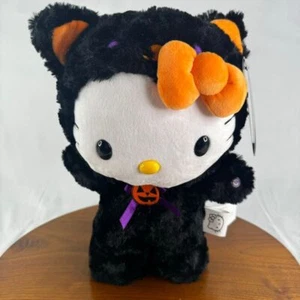 Sanrio Hello Kitty Halloween Kids Toy Black Cat Fuzzy Costume Music stepper NWT - Picture 1 of 9