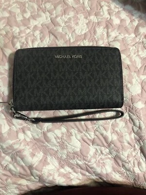 Michael Kors Jet Set Collection - Mochila preta com carteira - Imagem 1 de 4