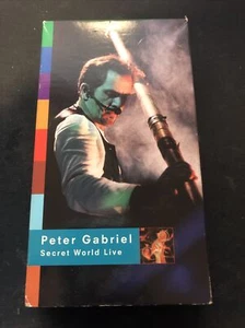 PETER GABRIEL-SECRET WORLD LIVE-VHS TAPE (Good condition) - Bild 1 von 4