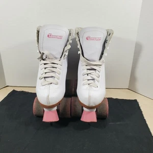 Chicago Women's Classic Roller Skates Premium White Rink Skates Size 5 - Picture 1 of 12