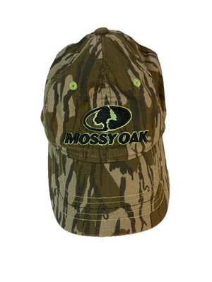 MOSSY OAK 迷彩/迷彩帽吊带帽刺绣标志 Q3 Tech 黑色/石灰 — 第 1/4 张图片