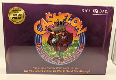 Rich Dad Cashflow Investing 101 How To Get Out of The Rat Race Boardgame 2010 - Image 1 of 4