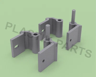 TÜRSCHARNIER HYMER bis 1998 geteilte TÜR Wohnmobil Wohnwagen Scharnier