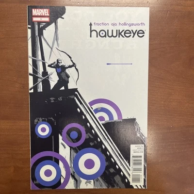 Hawkeye #1. 1ª impresión. VF. 1er Chándal Mafia, Pizza Dog.  C Pix, notas. Combo Foto 1 de 4