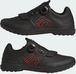 Nuove scarpe Adidas 5.10 Kestrel Pro Boa nere rosse logo BC0635 ciclismo bici uomo 11 - Foto 1 di 5