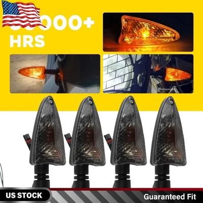 Luz indicadora LED de señal de giro para motocicleta 4 piezas para BMW R1200GS R1200R R1250GS Foto 1 de 4