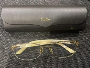Cartier Brille Brillengestell Nylor Halbrand Vintage - Bild 1 von 11