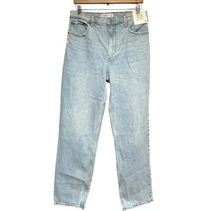 Abercrombie & Fitch The 90s Straight Ultra High Rise Jeans 30x32 Long Denim NEU - Bild 1 von 14