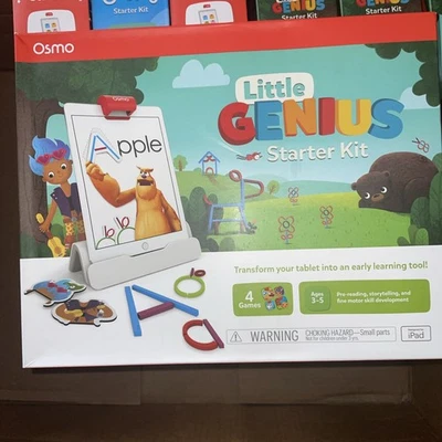 Osmo - Nuevo Kit de inicio Little Genius para iPad - Edades 3-5 con 4 juegos Foto 1 de 3
