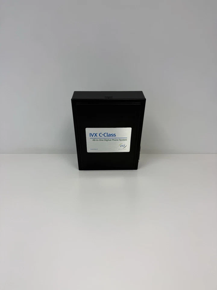 ESI IVX C-Class Gen 2 Digital Phone System W/ NSP & LNC 684 Port & VM Card - Image 1 of 4