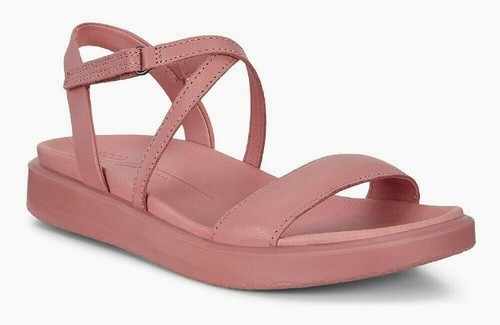 Nuovi sandali ECCO donna Flowt Luxe cinturino pelle mucca rosa varie taglie