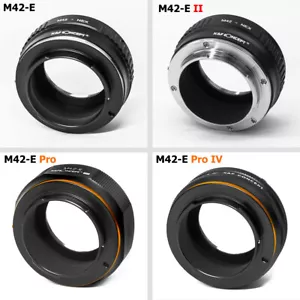 K&F Concept Objektivadapter M42 Schraubobjektiv auf Sony E a6000 A7R3 a7RIV a9 a1 A7C NEX - Bild 1 von 40