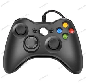 Contrôleur Xbox 360 Manette de Jeu Neuf Scellé Joypad Câblé Câble PC Compatible - Photo 1/1