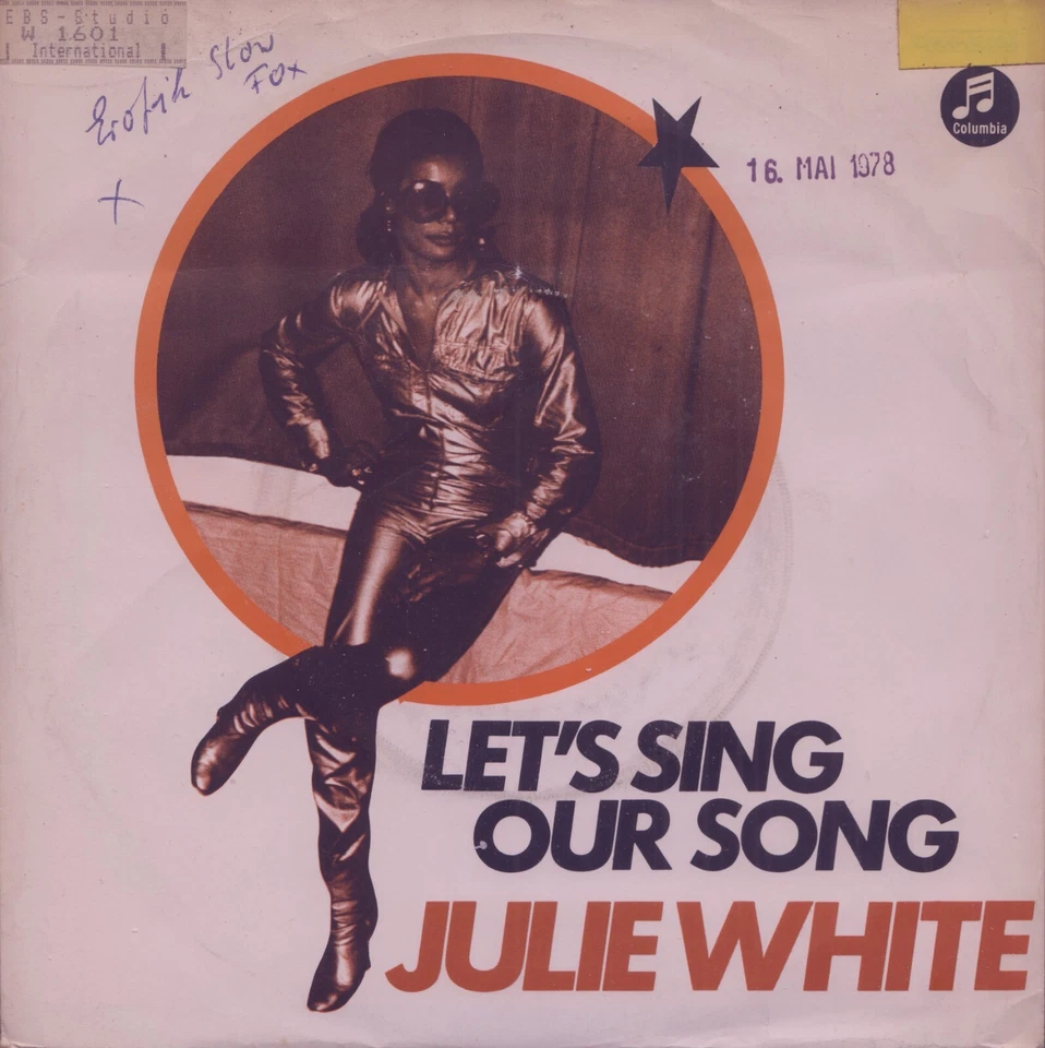 JULIE WHITE: Let's Sing Our Song (´78 / v. rare orig. German PROMO 7") - Bild 1 von 1